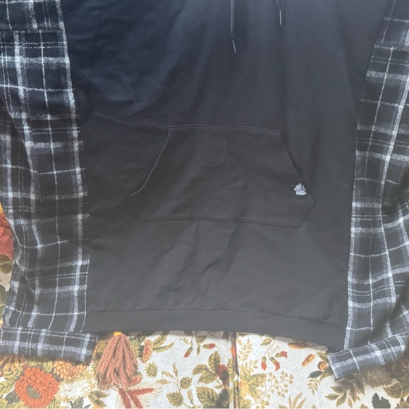 Black Women's Hoodie Sweater - Picture 2 of 7